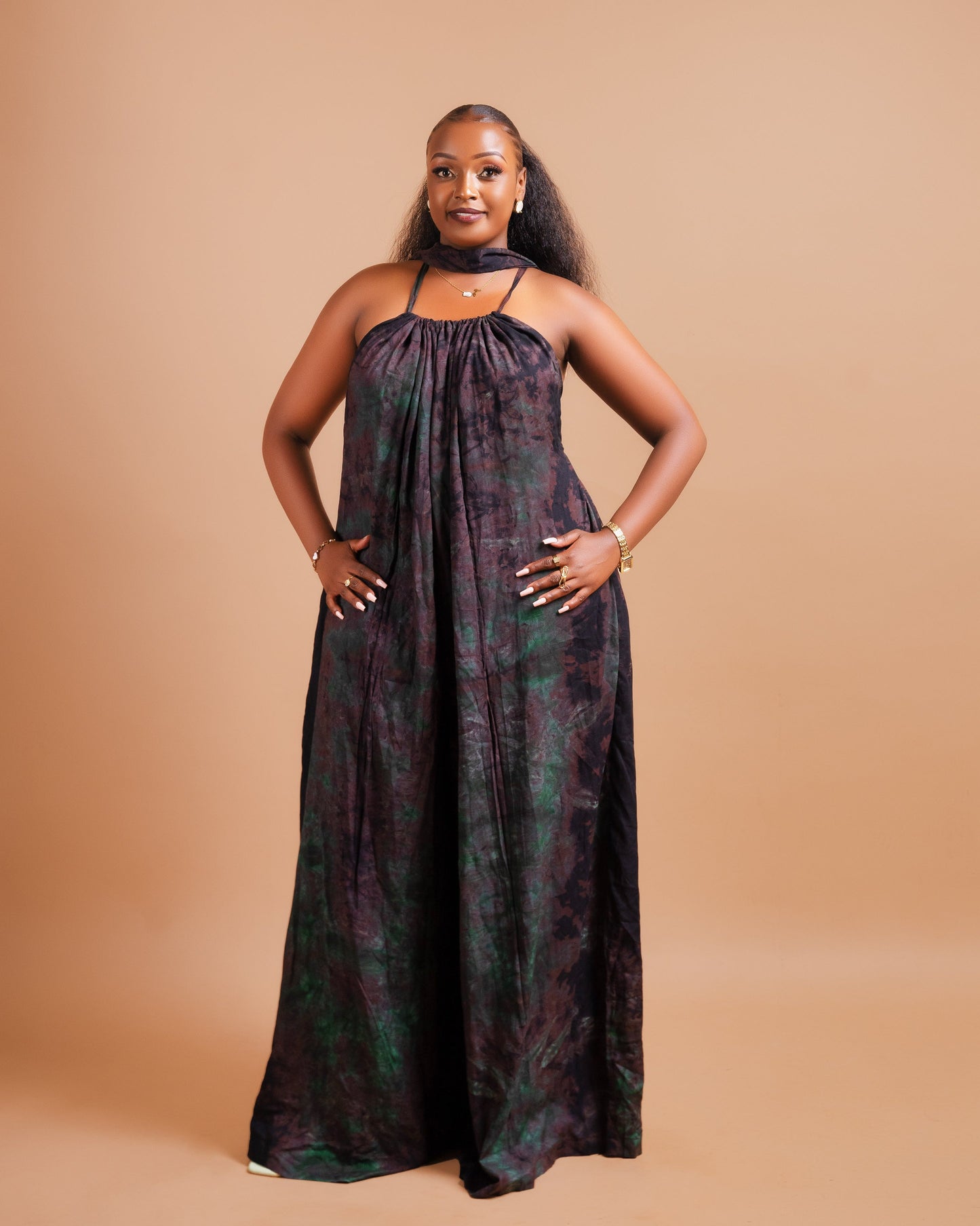 Zia Backless Maxi Dress