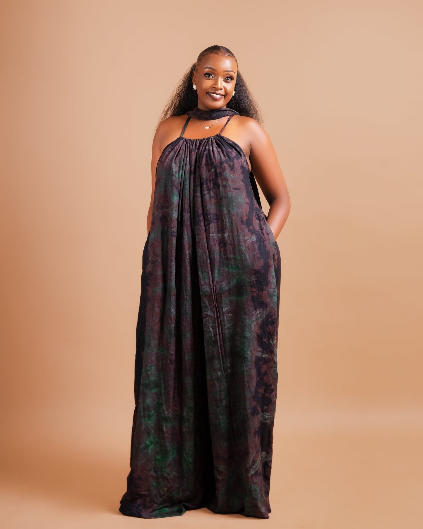 Zia Backless Maxi Dress