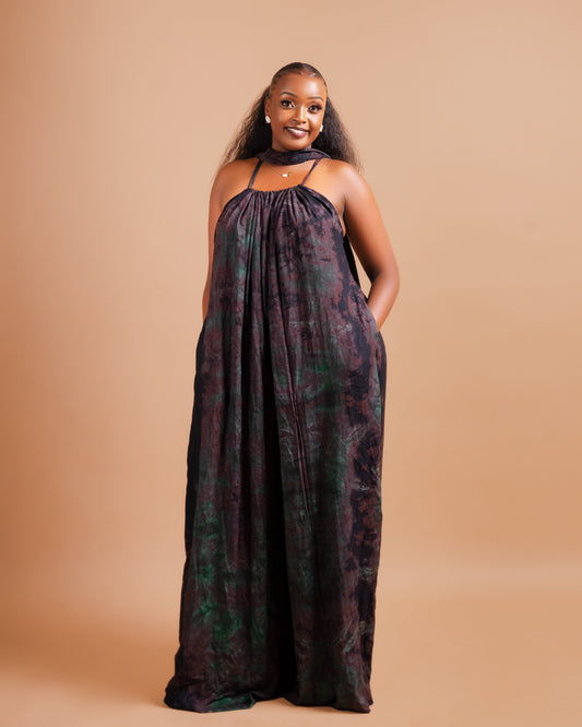 Zia Backless Maxi Dress