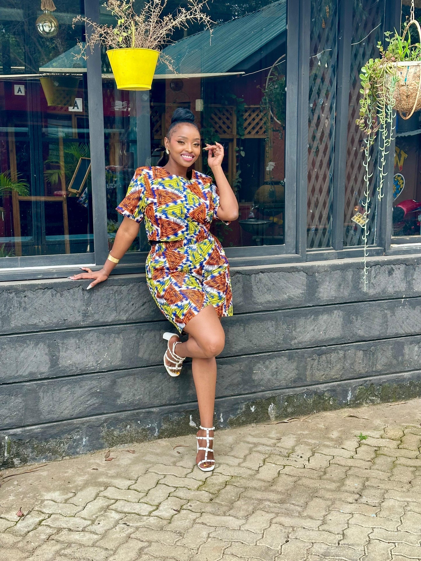 Arya women's African Print Shorts